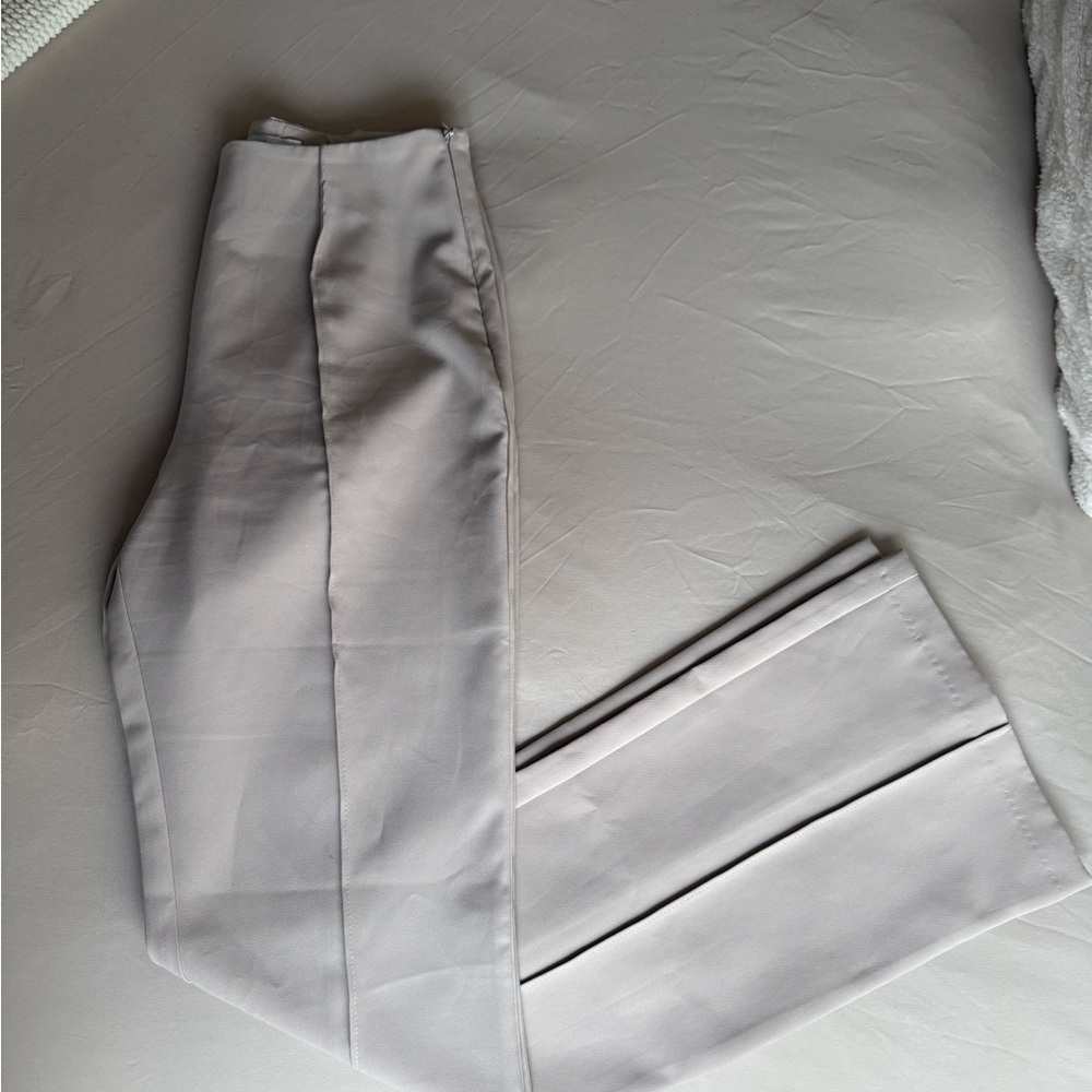 Tiger Mist Light Gray Dress Pants
